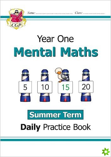 KS1 Mental Maths Year 1 Daily Practice Book: Summer Term