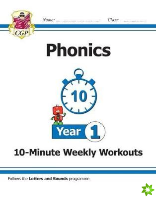 KS1 Year 1 English Phonics 10-Minute Weekly Workouts