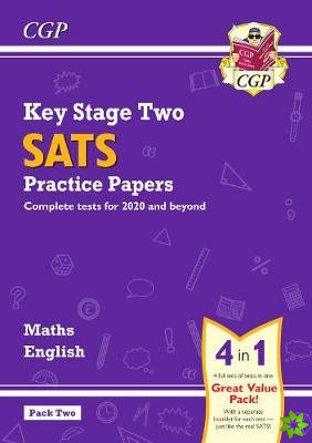 KS2 Maths & English SATS Practice Papers: Pack 2 - for the 2024 tests (with free Online Extras)