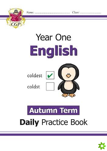 New KS1 English Daily Practice Book: Year 1 - Autumn Term