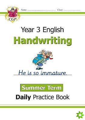 New KS2 Handwriting Daily Practice Book: Year 3 - Summer Term