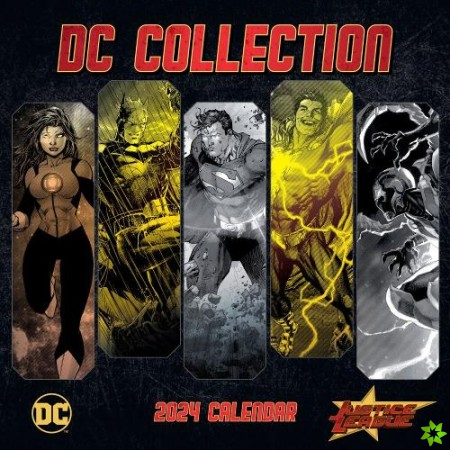 Official DC Comics 2024 Square Wall Calendar