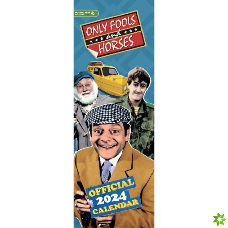 Official Only Fools & Horses 2024 View Slim Wall Calendar