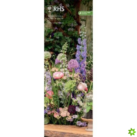 Official Royal Horticultural Society (RHS) Chelsea Flower Show 2024 Slim Wall Calendar