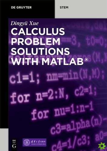 Calculus Problem Solutions with MATLAB