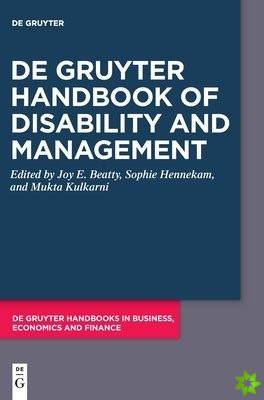 De Gruyter Handbook of Disability and Management