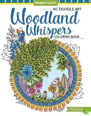 KC Doodle Art Woodland Whispers Coloring Book