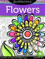 Zenspirations Coloring Book Flowers