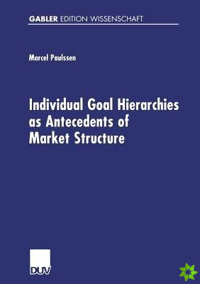 Individual Goal Hierarchies as Antecedents of Market Structures