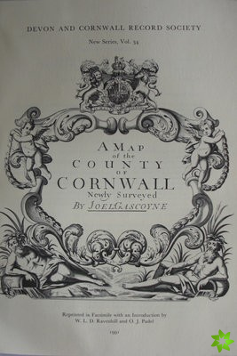 Joel Gascoyne's Map of Cornwall 1699