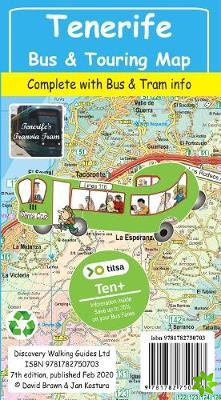 Tenerife Bus & Touring Map