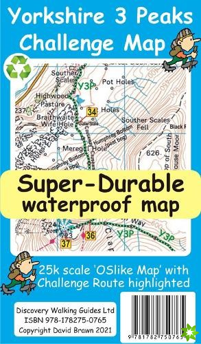 Yorkshire 3 Peaks Challenge Map and Guide