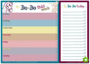 Dodo Daily to Do List Notepad (A4) Classic