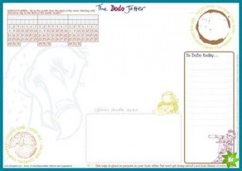 Dodo Jotter Pad - B5 Desk Sized Jotter-Scribble-Doodle-to-do-List-Tear-off-Notepad