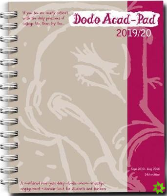 Dodo Mini Acad-Pad 2019-2020 Pocket Mid Year Diary, Academic Year, Week to View