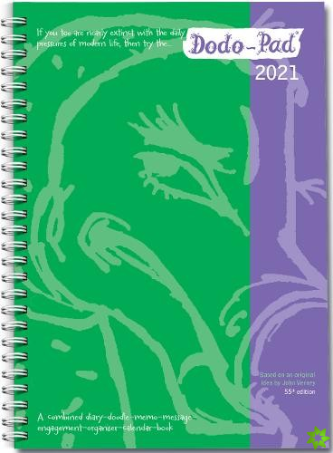 Dodo Pad A5 Diary 2021 - Calendar Year Week to View Diary (Special Purchase)