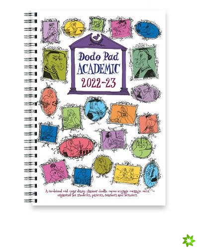 Dodo Pad Academic A5 Diary 2022-2023 - Mid Year / Academic Year Week to View Diary