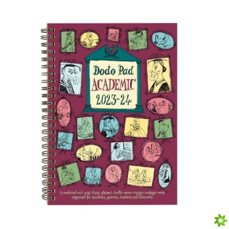Dodo Pad Academic A5 Diary 2023-2024 - Mid Year / Academic Year Week to View Diary