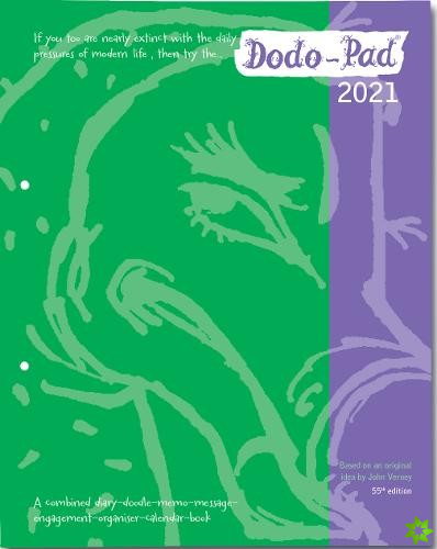 Dodo Pad LOOSE-LEAF Desk Diary 2021 - Week to View Calendar Year Diary