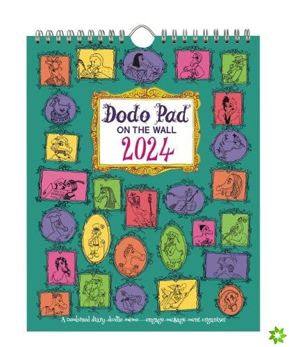 Dodo Pad On The Wall 2024 - Calendar Year Wall Hanging Week to View Calendar Organiser