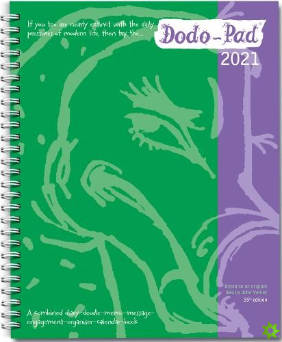 Dodo Pad Original Desk Diary 2021 - Week to View Calendar Year Diary
