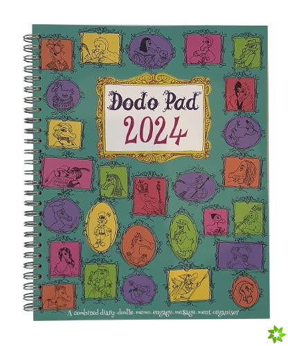 Dodo Pad Original Desk Diary 2024 - Week to View, Calendar Year Diary