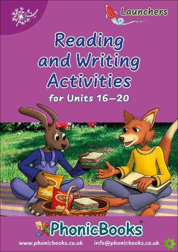 Dandelion Launchers Workbook Reading and Writing Activities for Units 16-20