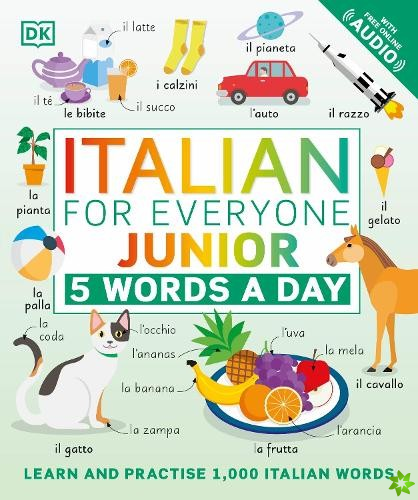 Italian for Everyone Junior 5 Words a Day