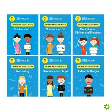 Maths - No Problem! Collection of 6 Workbooks, Ages 4-6 (Key Stage 1)