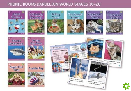 Phonic Books Dandelion World Stages 16-20