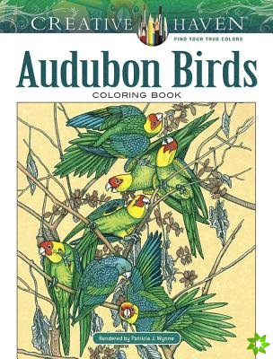 Creative Haven Audubon Birds Coloring Book