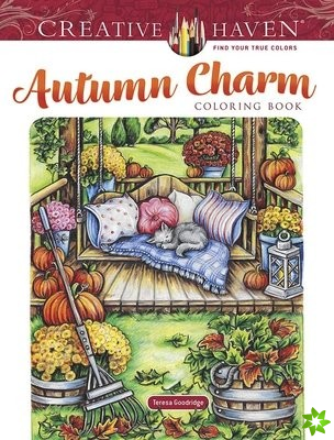 Creative Haven Autumn Charm Coloring Book
