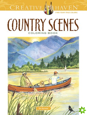 Creative Haven Country Scenes Coloring Book