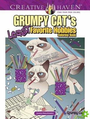 Creative Haven Grumpy Cat's Least Favorite Hobbies