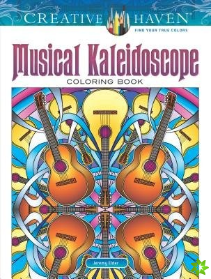 Creative Haven Musical Kaleidoscope Coloring Book