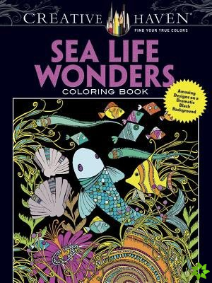 Creative Haven Sea Life Wonders Coloring Book