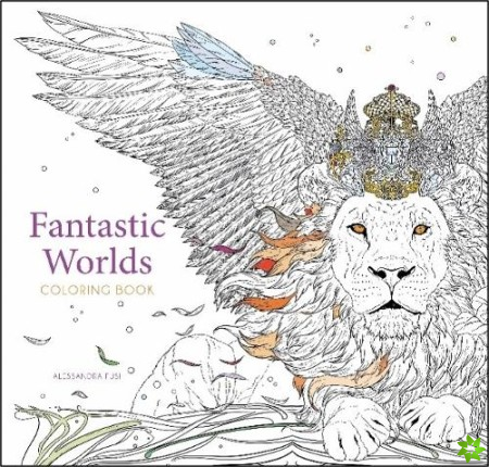 Fantastic Worlds Coloring Book