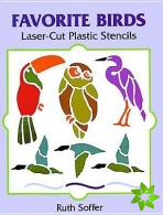 Favorite Birds Laser-Cut Plastic Stencils