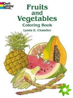 Fruits and Vegetables Colouring Book