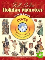 Full-Color Holiday Vignettes CD-ROM and Book