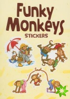 Funky Monkeys Stickers