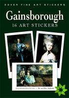 Gainsborough: 16 Art Stickers