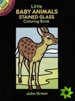 Little Baby Animals Stained Glass Colouring Book