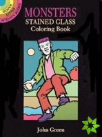 Monsters Stained Glass Colouring Book