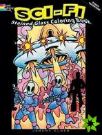 Sci-Fi Stained Glass Coloring Book
