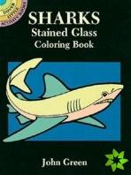 Sharks Stained Glass Coloring Book