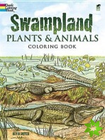Swampland Plants and Animals Coloring Book