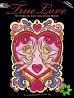 True Love: Stained Glass Coloring Book