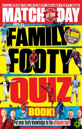 Match of the Day Family Footy Quiz Book