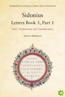 Sidonius: Letters Book 5, Part 1